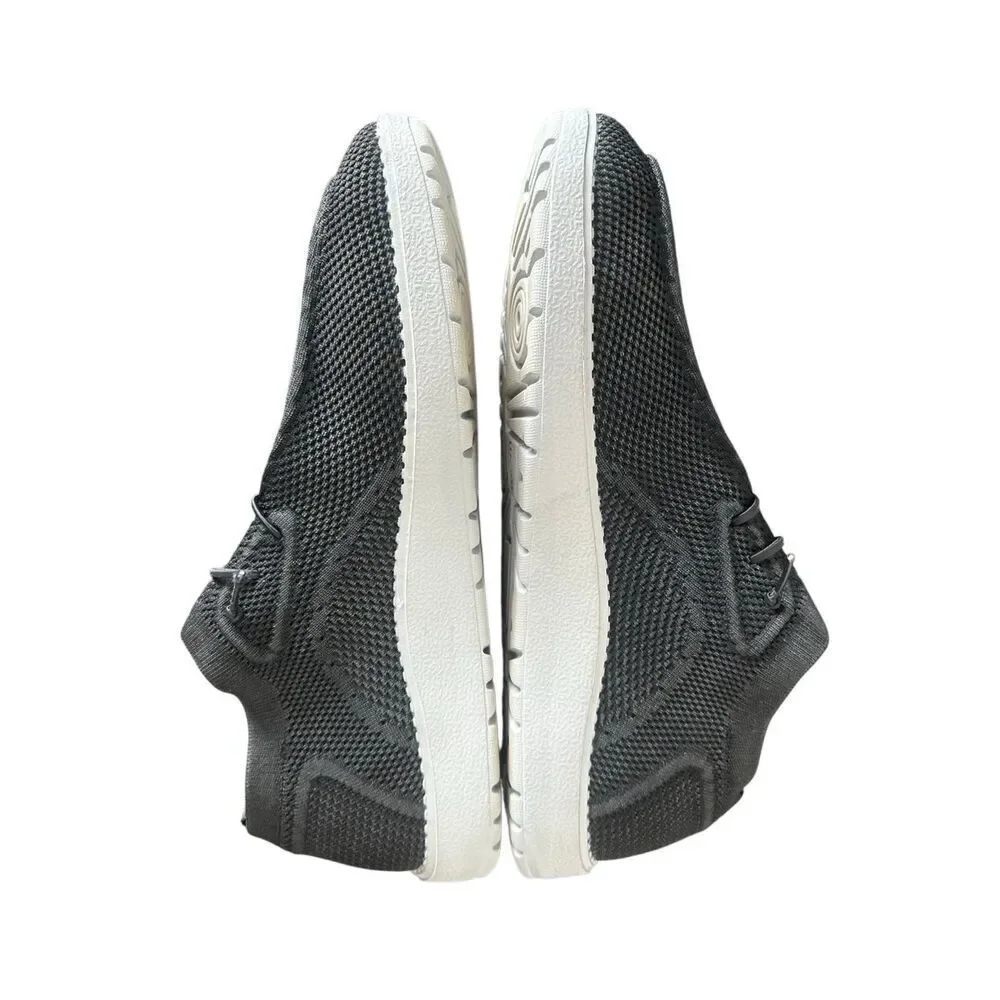 Itazero Men’s Casual Arch Support Black Slip On Shoes Size 14
